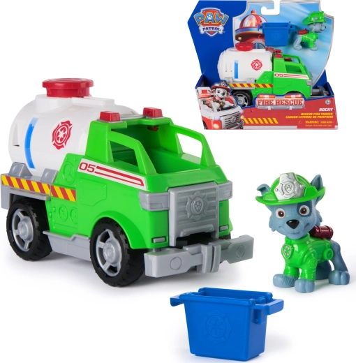 Patrulla Canina Fire Rescue camión cisterna de bomberos de Rocky