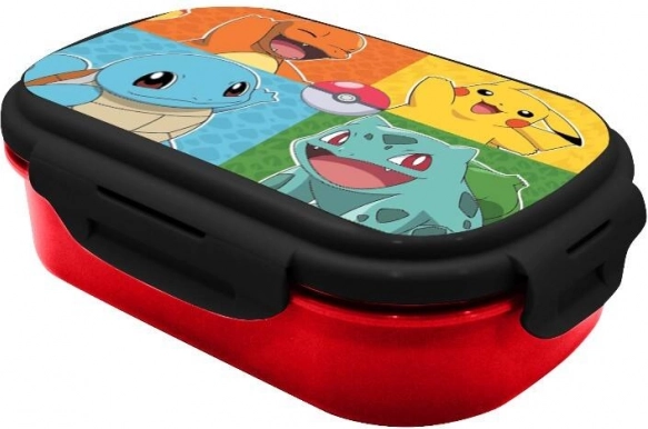 Caja de merienda con spork (tenedor-cuchara) POKÉMON de KiDS Licensing