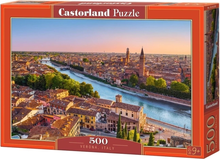 Puzzle Castorland Verona, Italia 500 piezas