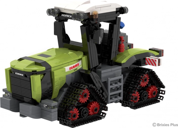 Juego de construcción BRIXIES Plus Claas Xerion 12.650 Terra Trac tractor de orugas