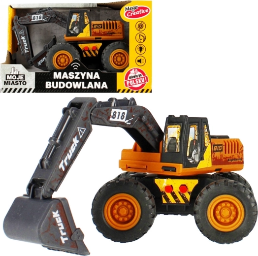 Excavadora de construcción móvil