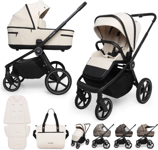 Cochecito combinado Muuvo Five 2en1 desert sand