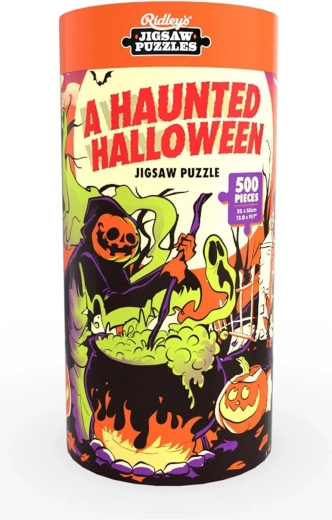 Puzzle Ridley's Games Halloween espeluznante, 500 piezas