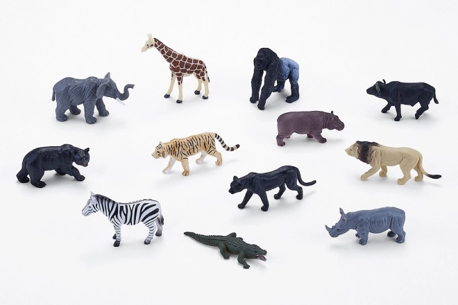 Mini mundo MOJO – animales africanos, set de 12 figuras