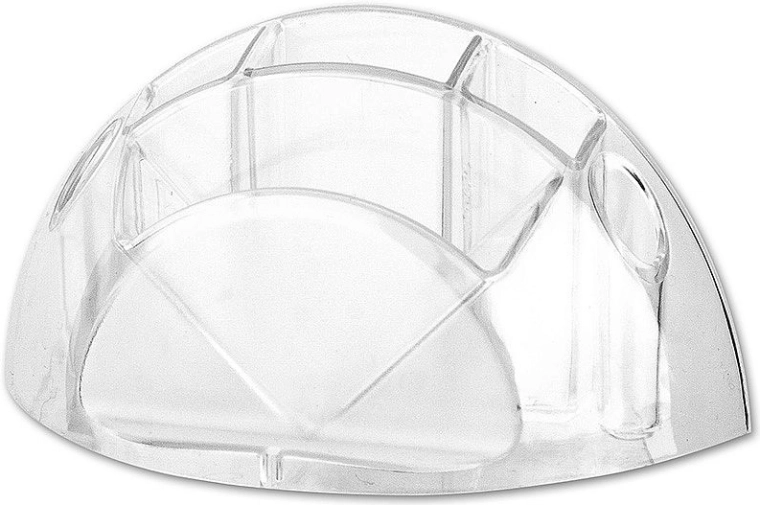 Soporte para lápices y blocos ICO Smart, transparente