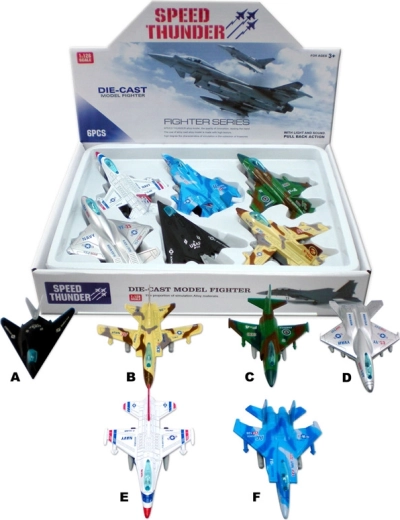 Modelo de avión de combate – caza 1:128 (varias variantes)