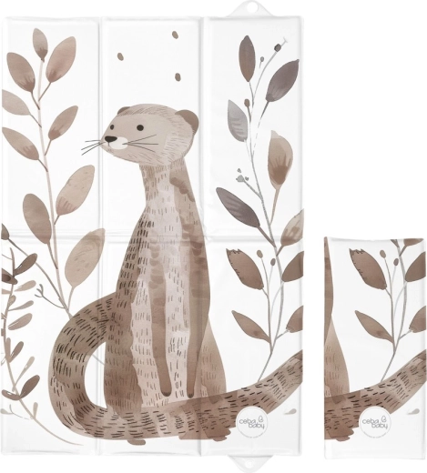 Cambiador de viaje Ceba Baby Basic Clever Otter 60 × 40 cm