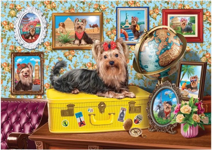 Puzzle Terrier Yorkshire XL 700 piezas Anatolian