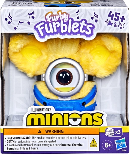 Hasbro Furby furblet minions peluche interactivo - 1 unidad