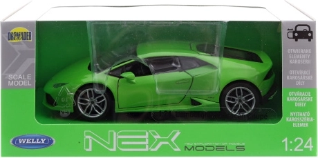 Lamborghini Huracán coupé 1:24 modelo de metal y plástico