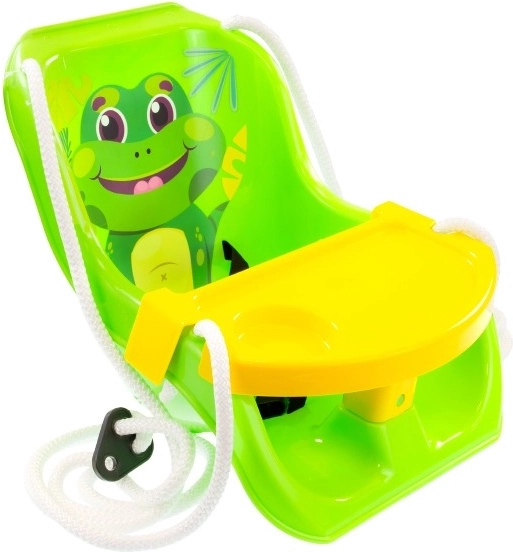 Columpio para niños 2 en 1 rana