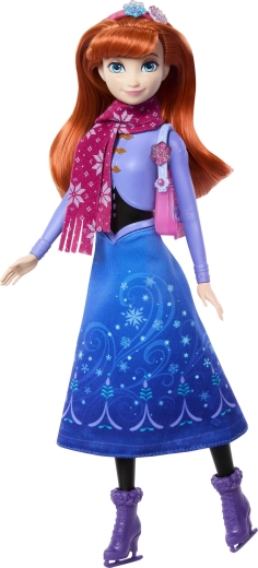 Muñeca Anna con patines para historias de invierno