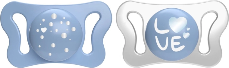 Chicco Physioforma Micro chupete de silicona 0–2 meses para niños 2 uds