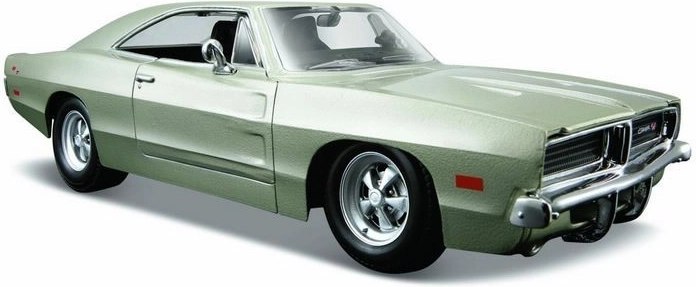 Maisto Dodge Charger R/T 1969 plateado modelo de coche 1:24