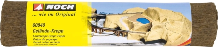 Papel crepé Noch para modelado de terreno 80 × 90 cm