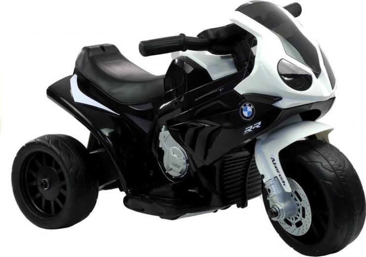 Motocicleta triciclo a batería BMW S1000RR negra