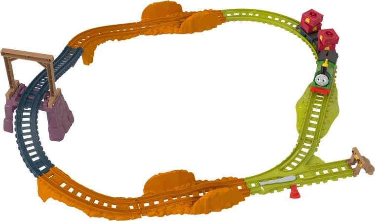 Circuito de vías para aventuras ferroviarias