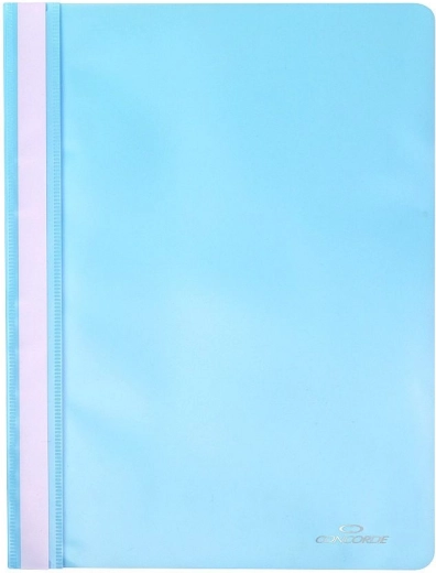 Carpeta de encuadernación rápida A4 azul pastel CONCORDE