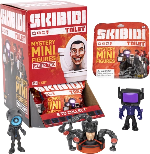 Minifiguras misteriosas Skibidi Toilet serie 2
