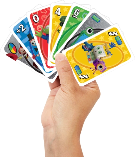 Cartas llamativas y reconocimiento fácil