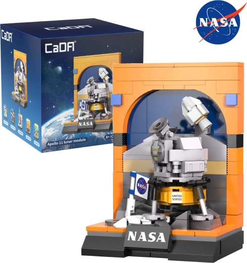 Set de construcción CaDA NASA – módulo lunar APOLLO 11, 206 piezas