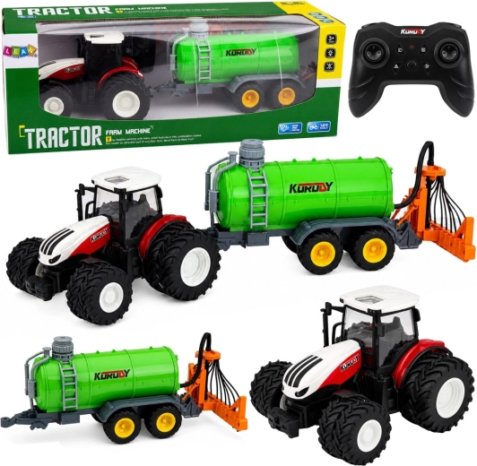 Tractor teledirigido con pulverizador 1:24