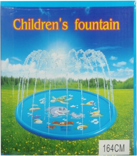 Fuente rociadora de jardín para niños y mascotas, diámetro 164 cm
