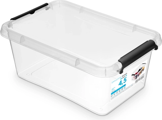 Caja de almacenamiento Simplestore con tapa 29 × 20 × 12 cm (4,5 l)