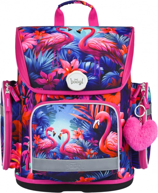 Cartera escolar BAAGL ERGO Flamencos