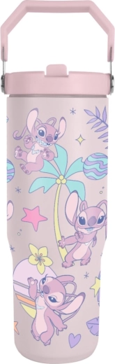 Taza de viaje con asa Lilo y Stitch – Angel 850 ml
