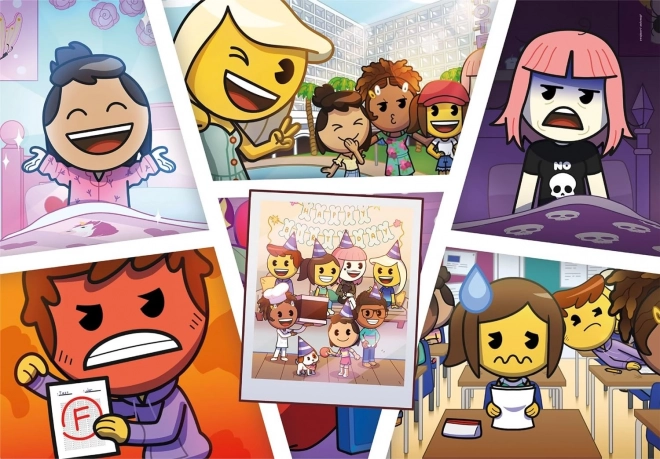 Puzzle Clementoni Emoji Town 180 piezas