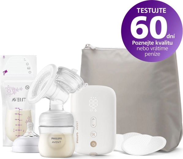 Philips Avent extractor de leche materna eléctrico Premium, recargable
