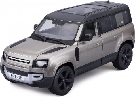 Modelo metálico Bburago Land Rover Defender 110 2022 1:24
