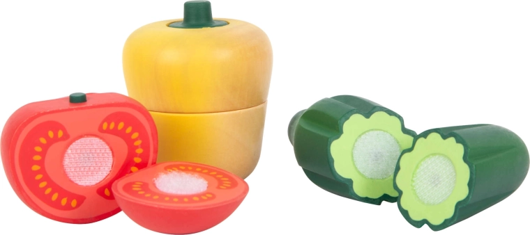 Verduras para jugar a cocinar de forma realista