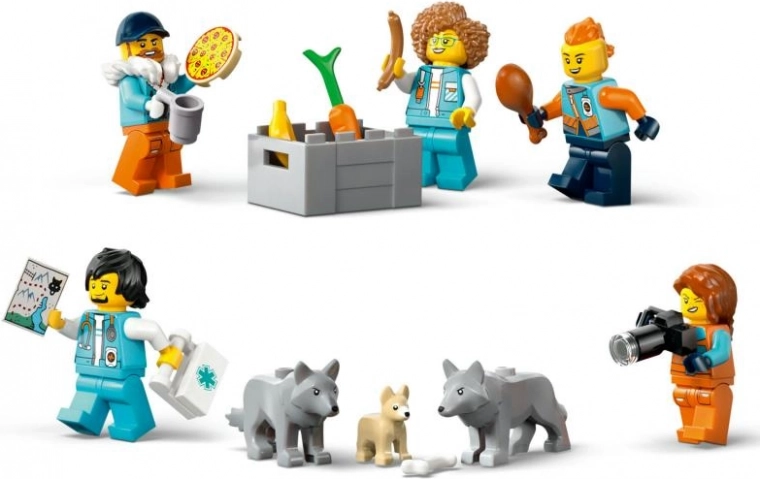 Expedición con cinco minifiguras