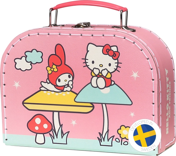 Maletín infantil Hello Kitty para guardar juguetes 20 cm