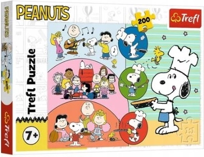 Puzzle Snoopy y amigos de 200 piezas