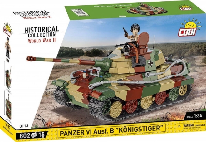 Maqueta del tanque Panzer VI Ausf. B "Königstiger" 1:35 de COBI
