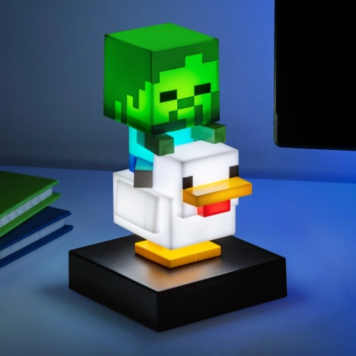 Minecraft Icon Light – lamparita Chicken Jockey
