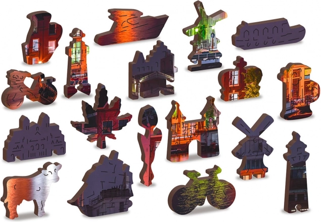 Piezas originales con forma de figuras