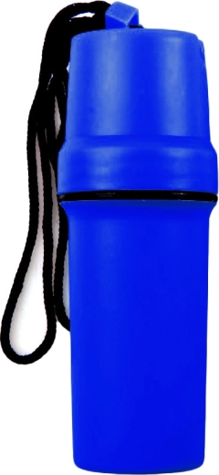 Hucha infantil para colgar al cuello con cierre y cordón - 1 unidad