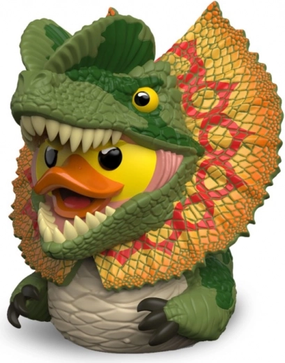 Patito coleccionable TUBBZ – Dilophosaurus de Parque Jurásico (mini 5,5 cm)