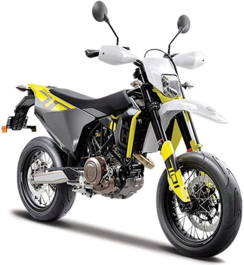 Motocicleta Maisto Husqvarna 701 Supermoto 2023 1:12