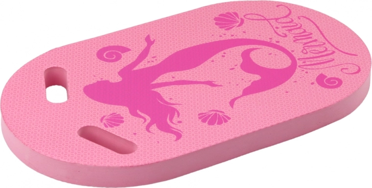 Tabla de natación de espuma con motivo de sirena rosa