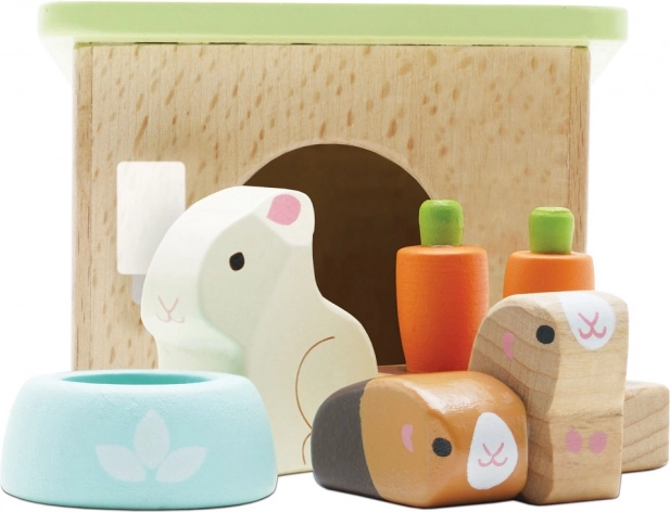 Set de madera de conejo y cobayas LE TOY VAN