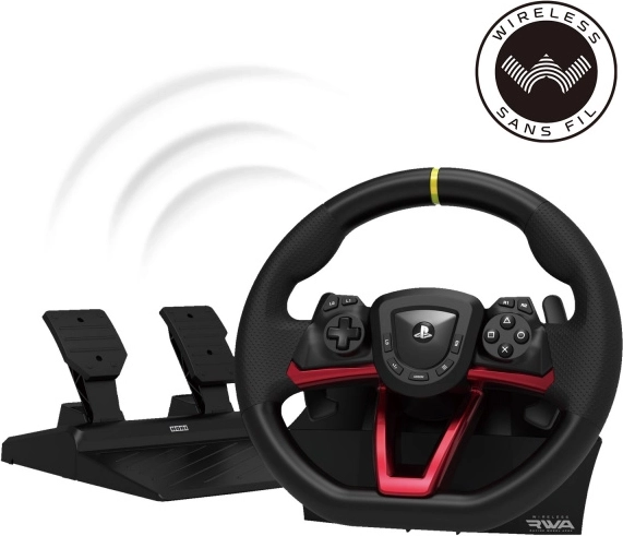 Volante de carreras inalámbrico Hori Apex Pro para PS5/PS4 y PC