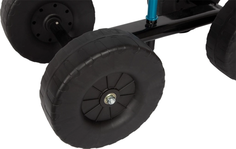 Ruedas grandes y asiento estable