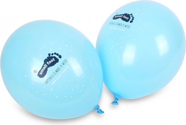 Small foot globos promocionales de látex natural 10 uds