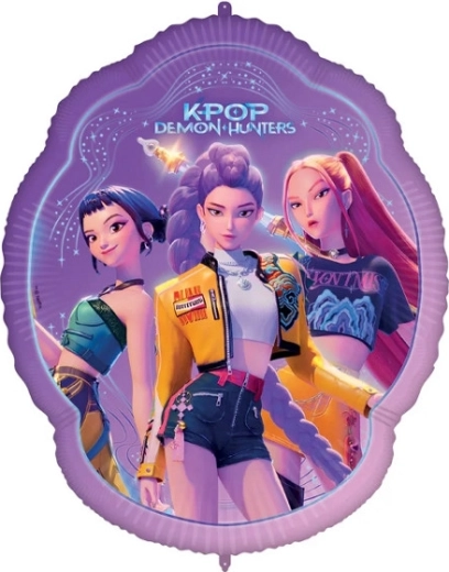 Globo de foil K‑POP Demon Hunters