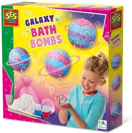 SES Creative bombas efervescentes de baño galaxy – set creativo